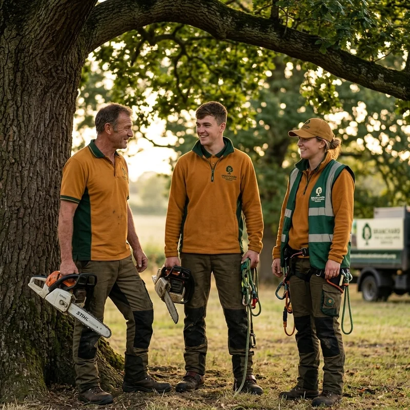 The Branchard Team group portrait